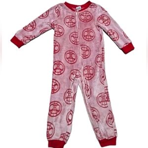 Marvel Spidey And The Amazing Friends Plush Sleeper Pajama 5T Kidscore Spiderman